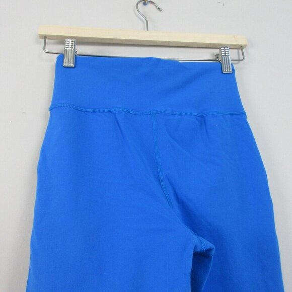 Lululemon Athletics High Rise Ankle Leggings Women's 4 Blue Stretch Yoga 276 - Picture 6 of 11